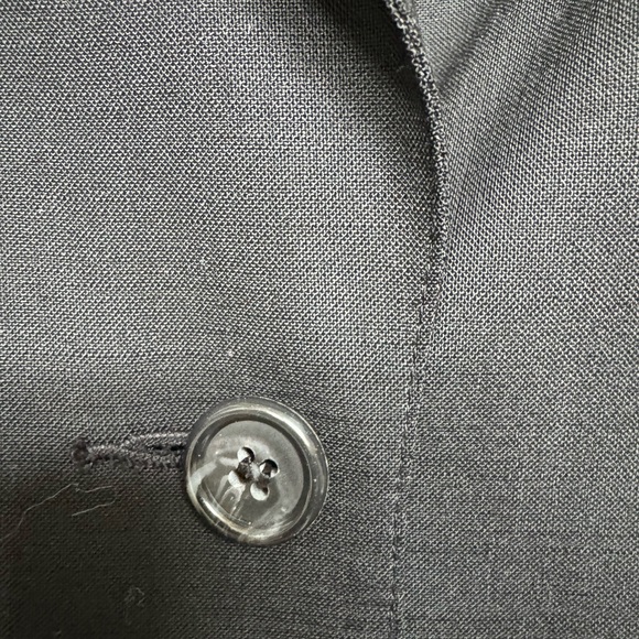 Elizabeth and James 3/4 sleeve unlined lightweight wool blazer size 2 - Picture 7 of 10